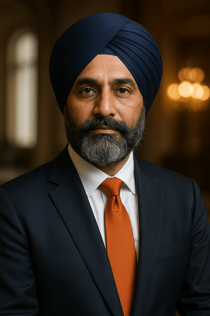 Proud Sikh Business Leader Executive
