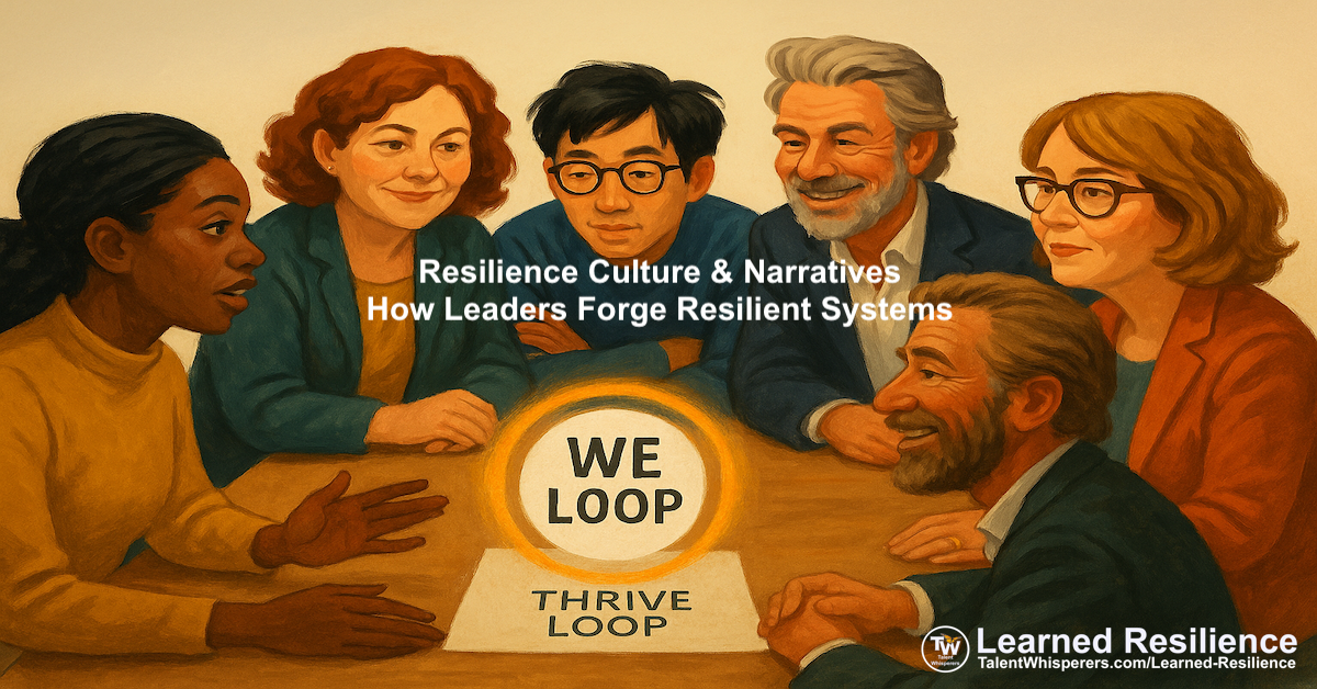Resilient Races Resilience Culture & Narratives: How Leaders Forge Resilient Systems ...